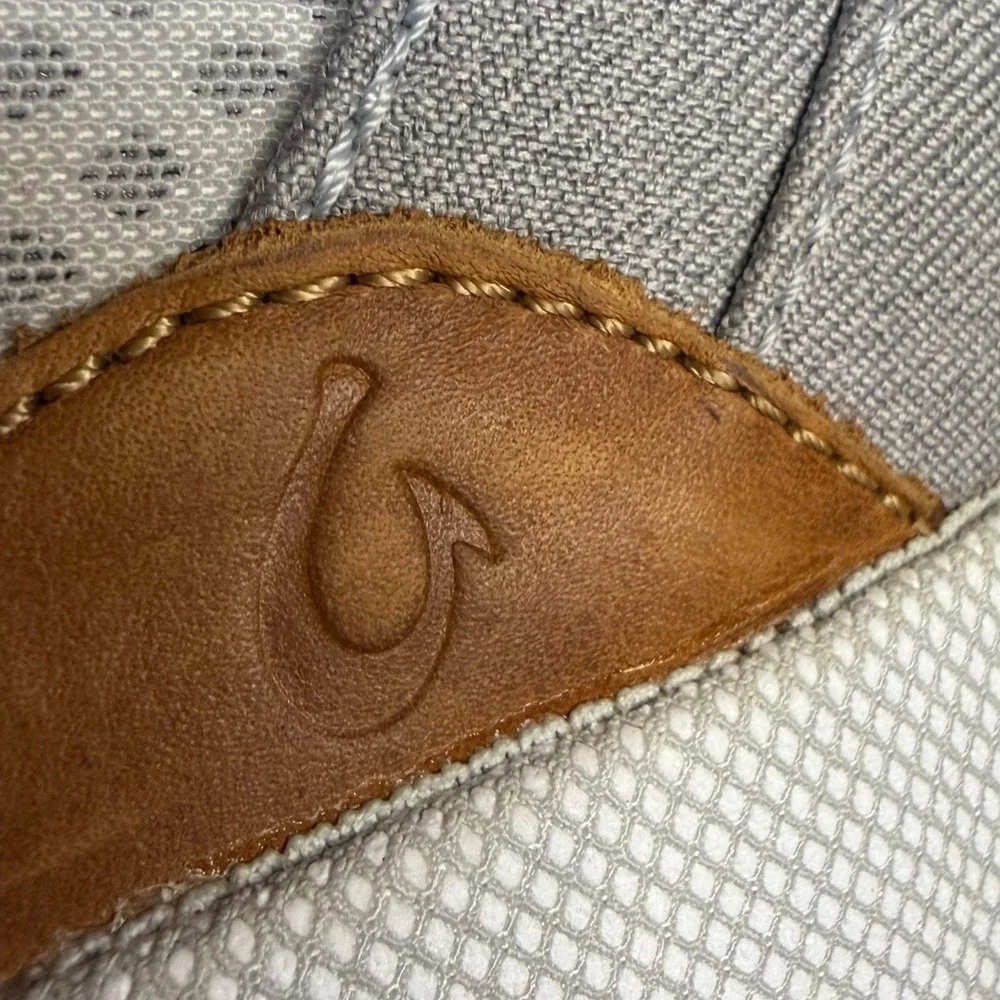 OluKai Fog Nanea‎ Li Fair Drop-In Heel Textile Sneaker Men's Size 10.5